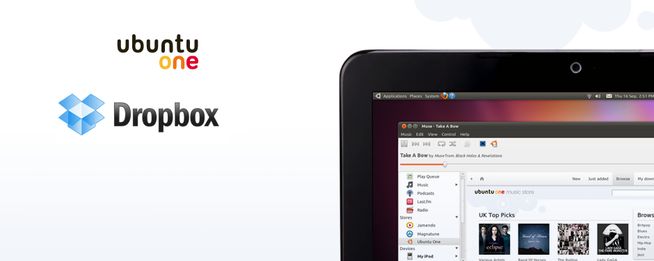 Almacenamiento en la nube. Ubuntu One Vs Dropbox
